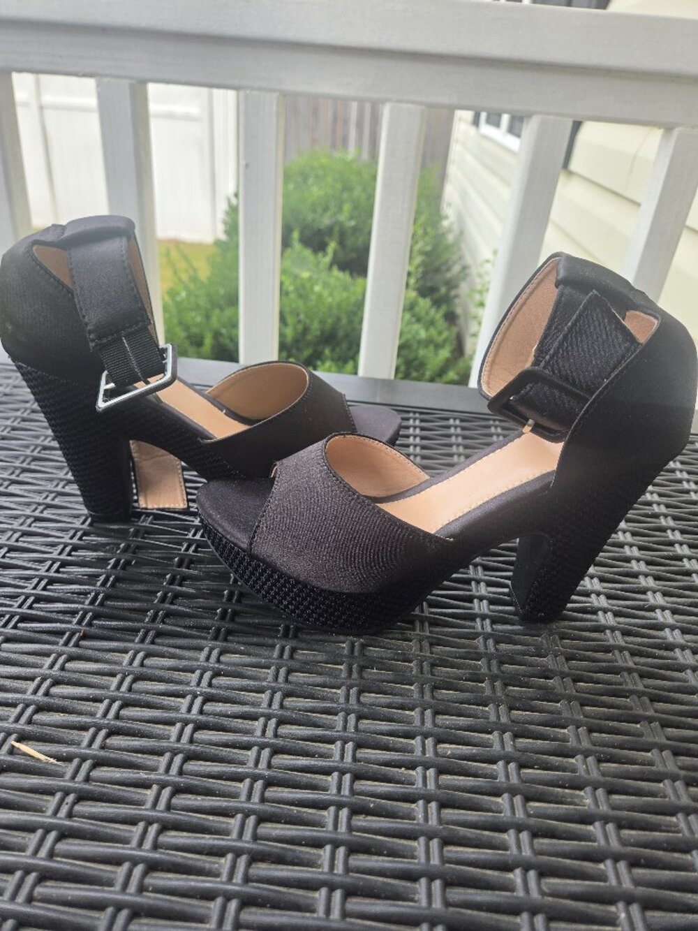 Black Platform Heels